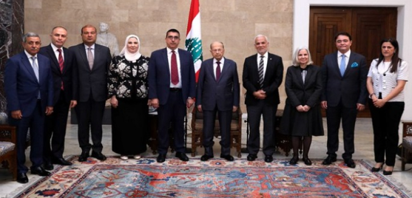 الرئيس اللبناني: نتطلع لدعم الأشقاء العرب لتوطيد الأمان الاجتماعي خلال الظروف الصعبة التي نجتازها