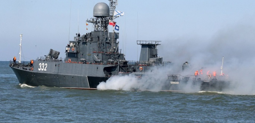 أسطول البلطيق الروسي يشارك في تدريبات بحرية روسية وسط التدريبات الناتو في المنطقة