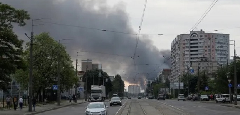 قتلى وجرحى في قصف روسي لمصنع للصواريخ في العاصمة كييف