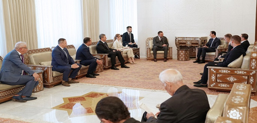 الرئيس السوري: موسكو ودمشق تخوضان معركة واحدة ضد عدو واحد