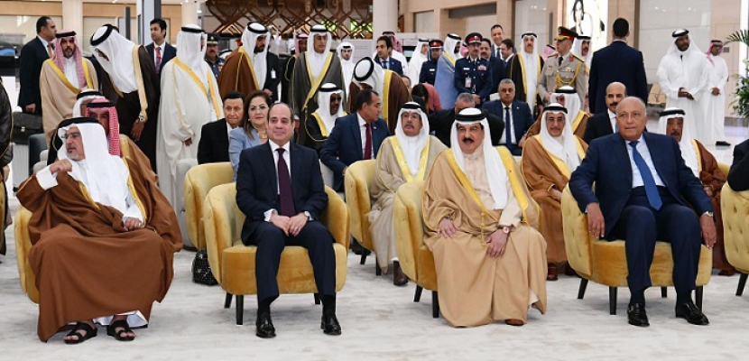 بيان مصري بحريني مشترك بمناسبة زيارة الرئيس السيسي إلى مملكة البحرين