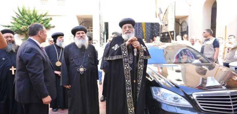البابا تواضروس يترأس قداس عيد دخول المسيح أرض مصر