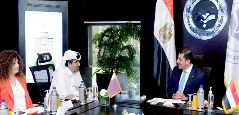 بالصور.. رئيس هيئة الاستثمار يستقبل المدير التنفيذي لـ “غرفة تجارة وصناعة قطر” ووفدا من كبرى الشركات القطرية