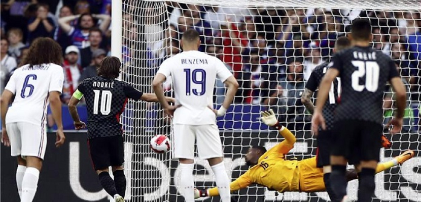 فرنسا تخسر من كرواتيا بهدف وتودع المنافسة على لقب دوري الأمم الأوروبية