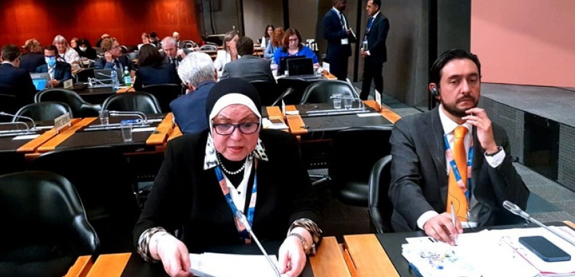بالصور.. نيفين جامع تلقي كلمة مصر خلال فعاليات المؤتمر الوزاري الثاني عشر لمنظمة التجارة العالمية بجنيف