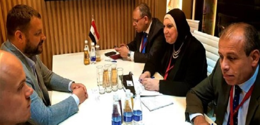 بالصور.. وزيرة التجارة والصناعة تبحث تعزيز التعاون الاقتصادى والاستثمارى المشترك بين منظمات الأعمال المصرية والروسية