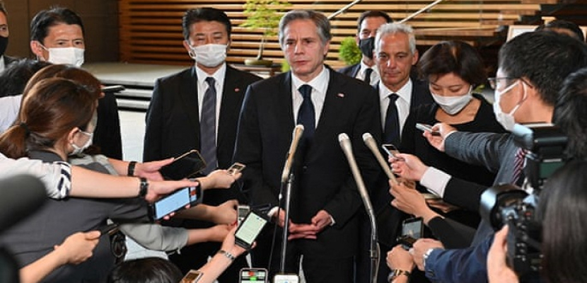 بلينكن يزور اليابان لتقديم التعازي في مقتل شينزو آبي