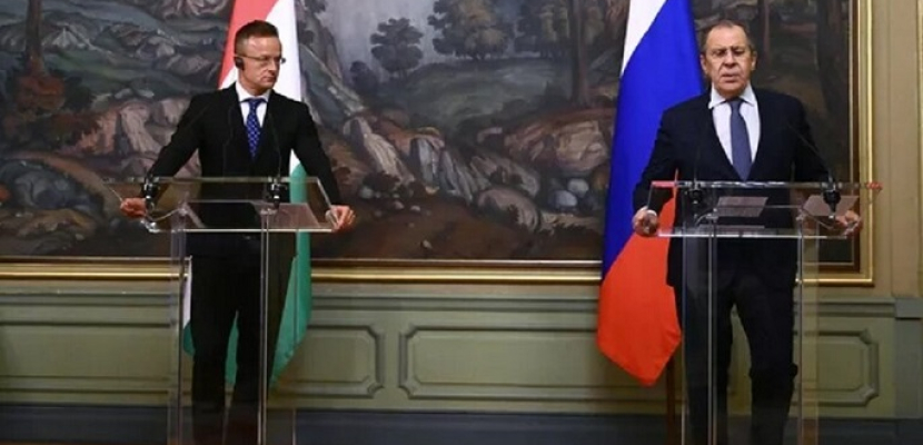 لافروف: المجر تريد شراء كميات إضافية من الغاز من روسيا