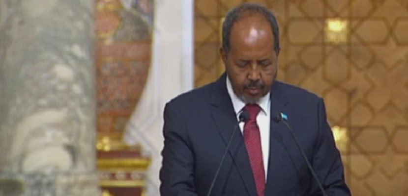 الرئيس الصومالي: دعم مصر لنا يساعدنا في تحقيق المصالح المشتركة بالمنطقة والعالم