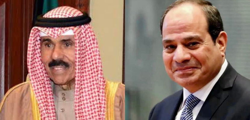الرئيس السيسي يهنئ أمير الكويت بمناسبة عيد الأضحى المبارك