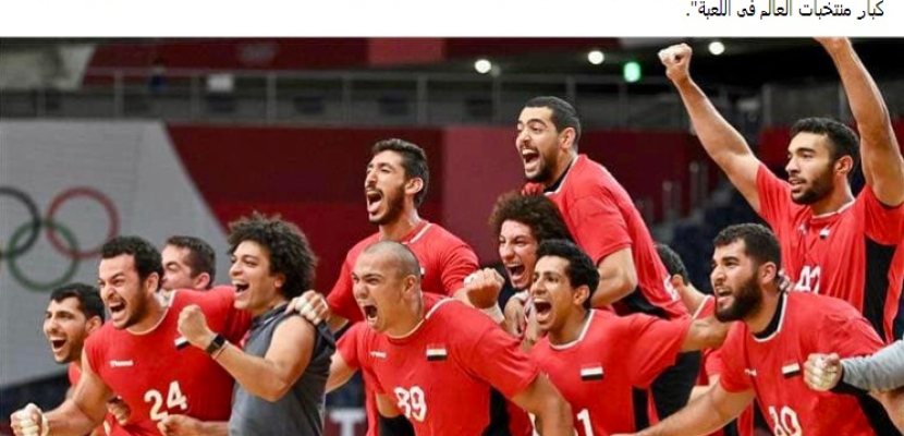 الرئيس السيسي يهنئ منتخب مصر بعد الفوز بأمم إفريقيا لكرة اليد