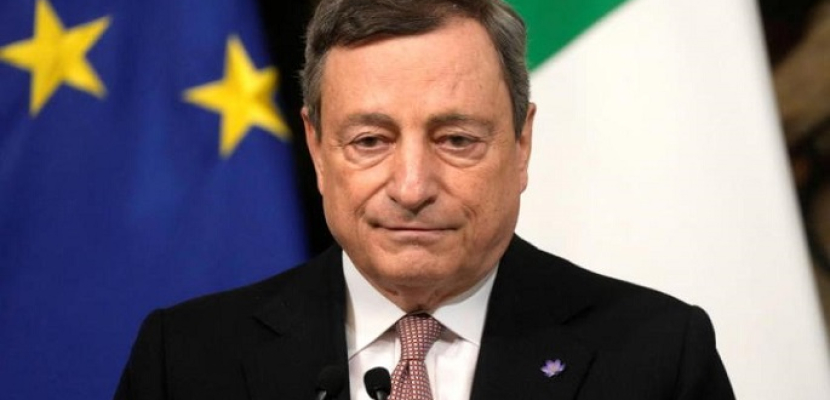 رئيس الوزراء الإيطالي يبلغ البرلمان عزمه على الاستقالة
