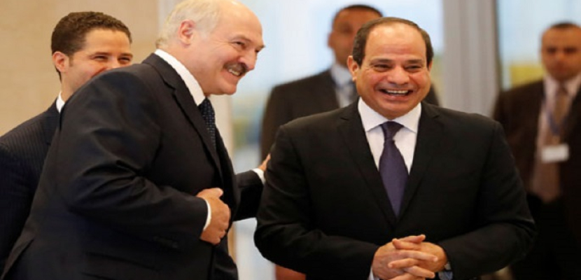 رئيس بيلاروسيا: مصر حققت نجاحات تنموية كبيرة تحت قيادة الرئيس السيسي