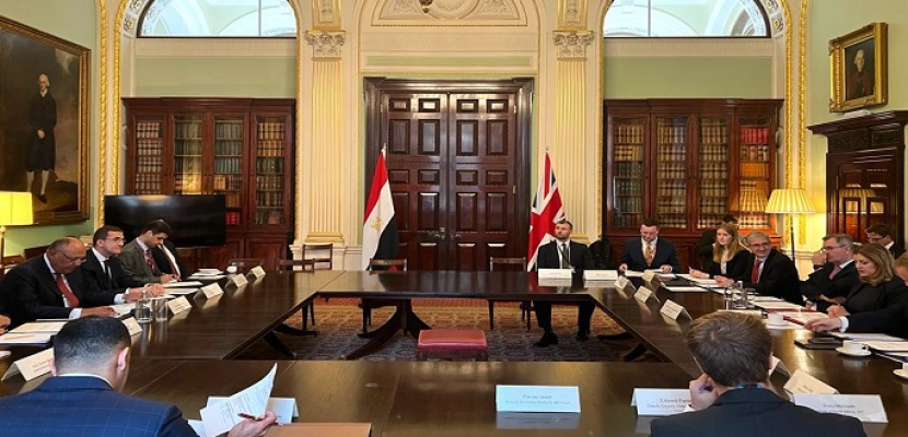 مصر وبريطانيا تتفقان على العمل بشكل مكثف لتنمية التجارة البينية والاستثمار