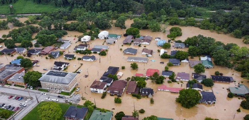 ارتفاع ضحايا فيضانات كنتاكي الأمريكية إلى 17 قتيلا