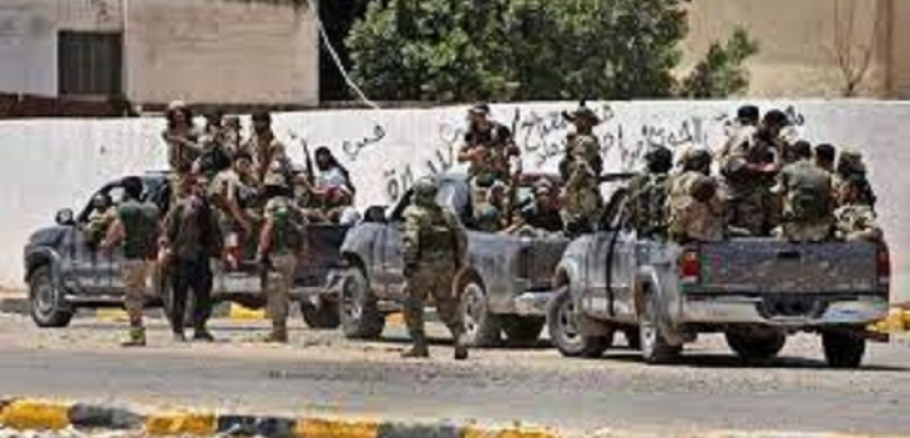 حشود عسكرية في ورشفانة بليبيا بعد محاولة اغتيال قائد ميليشيا