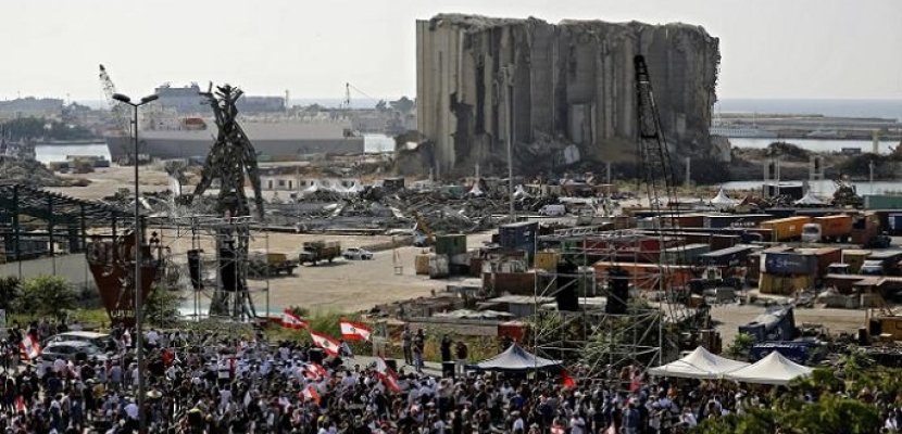 وصول المسيرات لميناء بيروت وبدء فعاليات إحياء الذكرى الثانية للانفجار