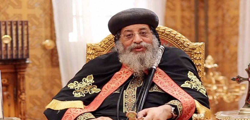 البابا تواضروس: الشعب المصري أظهر معدنه الأصيل خلال أزمة كنيسة أبو سيفين بالجيزة