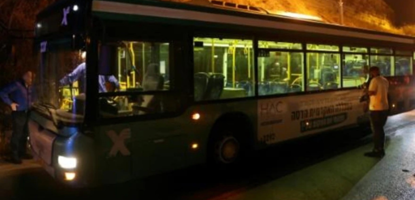 إصابات فى عملية إطلاق نار على حافلة إسرائيلية فى القدس