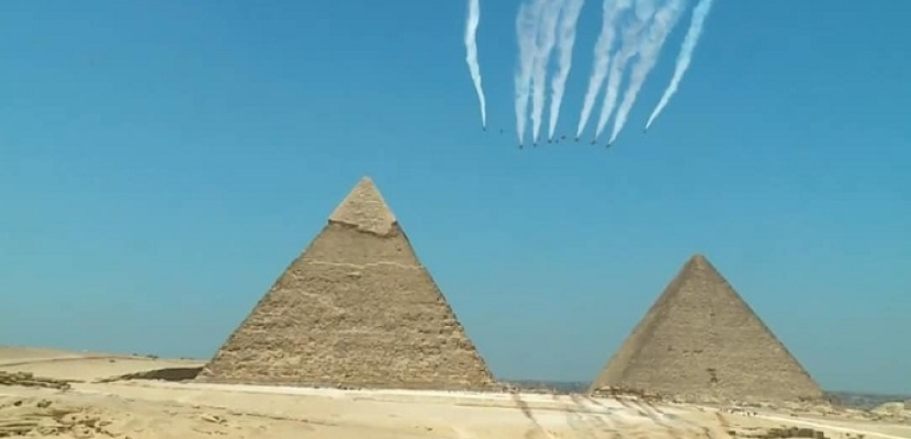 بالفيديو .. إنطلاق العرض الجوى Pyramids Air Show 2022 بمشاركة نسور كوريا الجنوبية