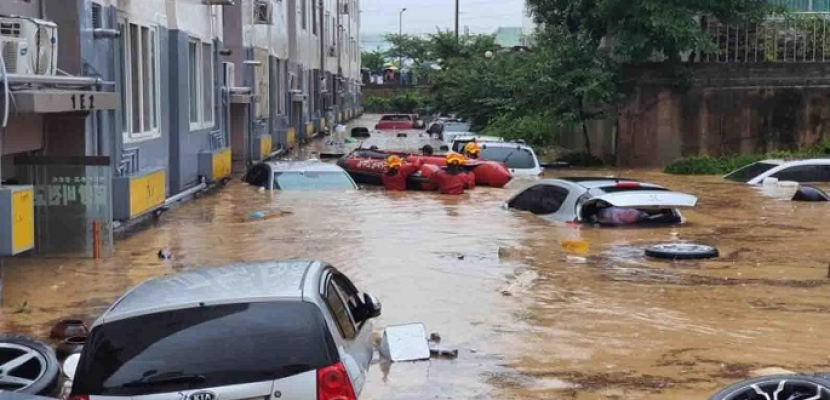 مقتل 13 وفقدان 6 آخرين جراء هطول أمطار غزيرة في كوريا الجنوبية