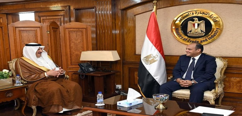 وزير التجارة يبحث مع سفير السعودية بالقاهرة تعزيز أطر التعاون الاقتصادي المشترك