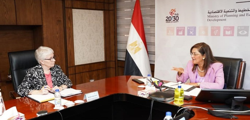 بالصور وزيرة التخطيط تناقش مع منظمة التعاون الاقتصادي والتنمية الخطوات التنفيذية للبرنامج القُطري لمصر