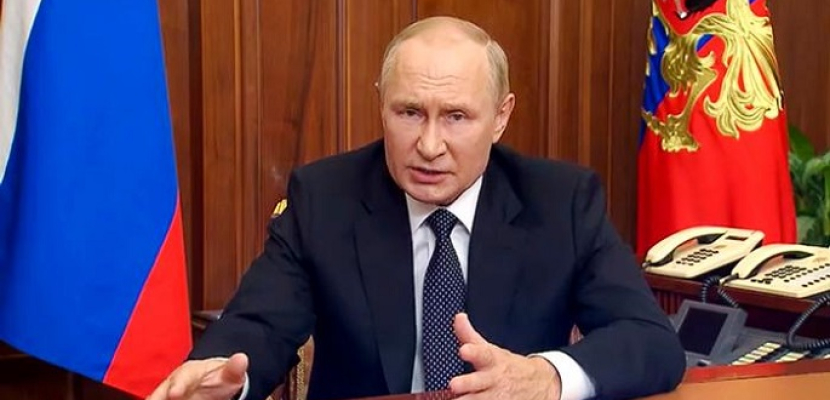 بوتين: روسيا ستواصل ضرباتها على البنى التحتية الأوكرانية