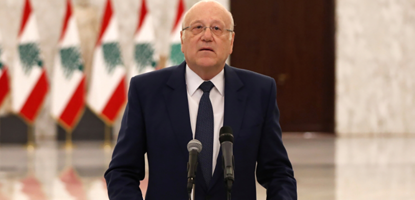 ميقاتي: سأدعو لجلسة لمجلس الوزراء اللبناني مطلع الأسبوع المقبل