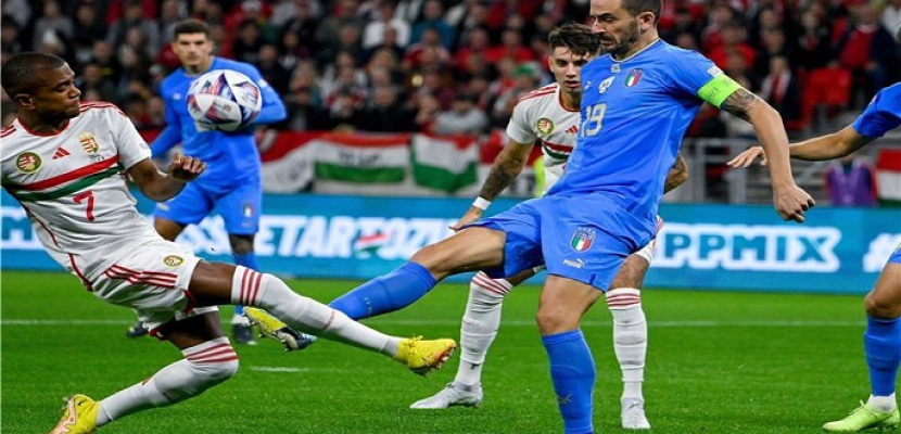 إيطاليا تهزم المجر بهدفين وتتأهل لنصف نهائي دوري الأمم