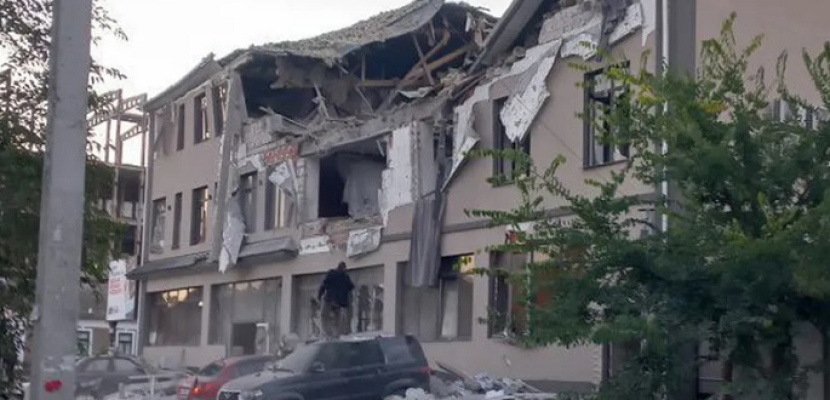 قتيلان بهجوم صاروخي أوكراني على فندق في خيرسون