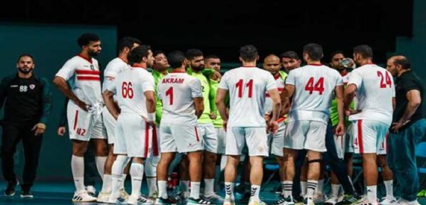 الزمالك يفوز على الترجي 34 – 28 في أول مبارياته بالبطولة العربية لكرة اليد بتونس