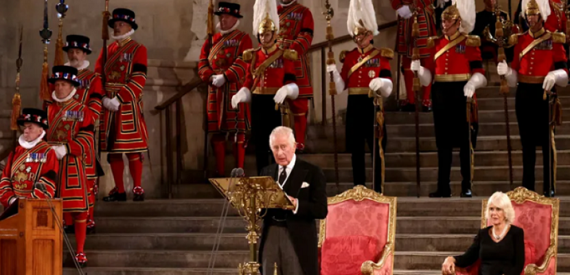 تشارلز الثالث مخاطبا النواب واللوردات: أتعهد بأن أحذو حذو الملكة الراحلة