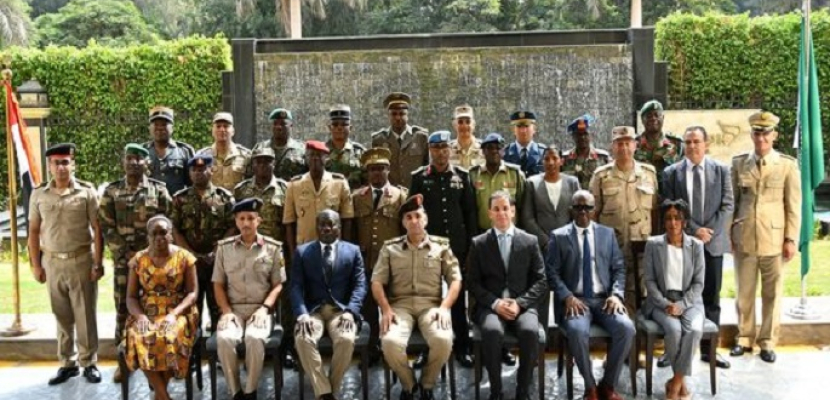 مصر تستضيف دورة تدريب المدربين العسكريين للقوة الإفريقية الجاهزة