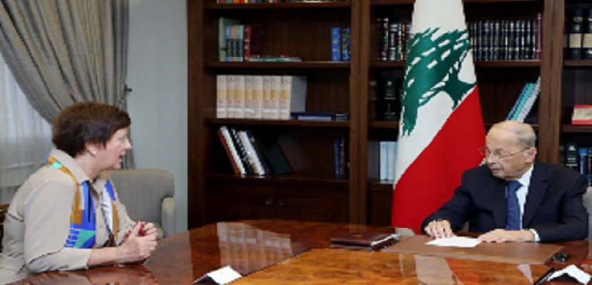 عون: مفاوضات ترسيم الحدود مع إسرائيل في مراحلها الأخيرة.. وستضمن حقوق لبنان
