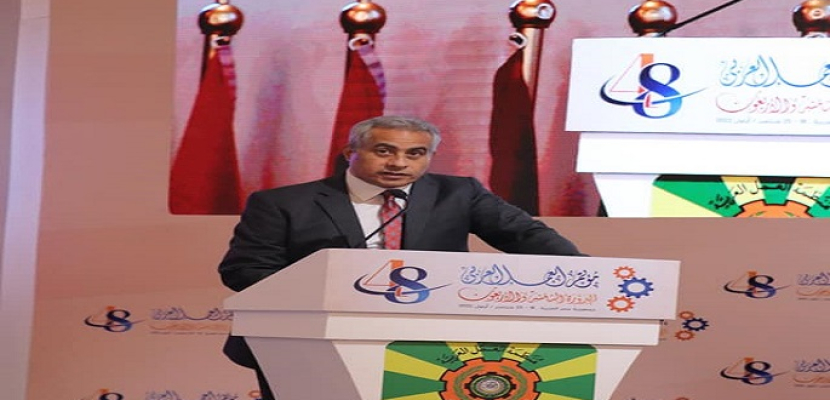 وزير القوى العاملة لمؤتمر العمل العربي : نسير بخطى ثابتة نحو الرقمنة والحماية الاجتماعية