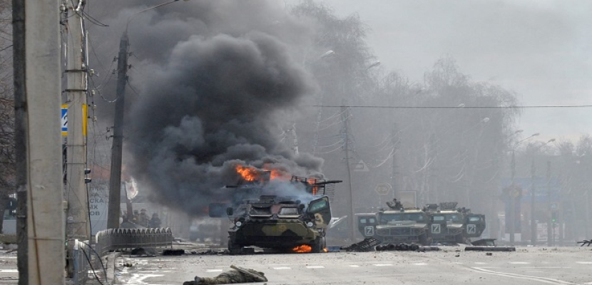 استمرار المعارك بأوكرانيا.. انفجارات في خاركيف وقصف على خيرسون