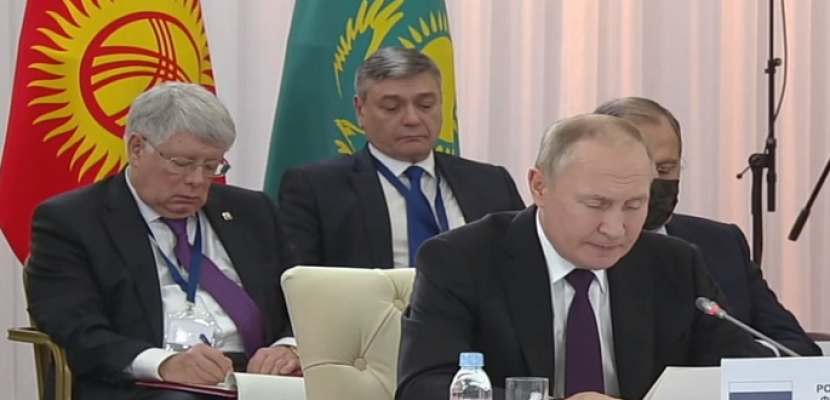 بوتين: مستعدون للتعاون مع آسيا الوسطى لايجاد سلاسل لوجستية جديدة وبديلة