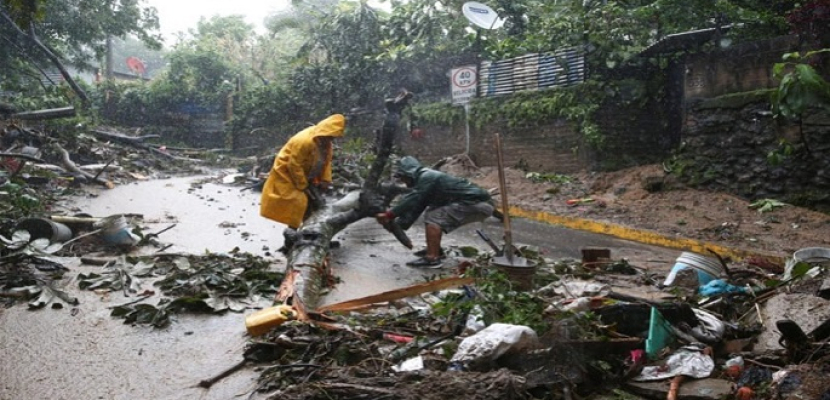 عاصفة تودي بحياة 25 شخصا في أمريكا الوسطى وتتجه نحو المكسيك