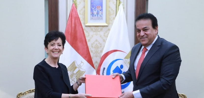 بالصور..وزير الصحة يستقبل سفيرة سويسرا لدى مصر لبحث التعاون بين البلدين في القطاع الصحي