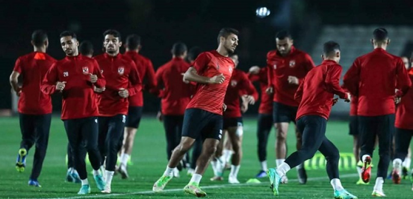 الأهلي يختتم تدريباته استعدادا لمواجهة أسوان غدا في الدوري الممتاز