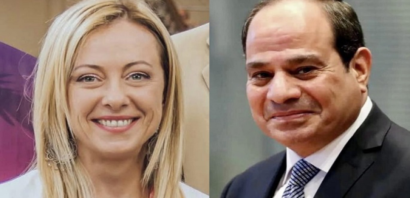 مصر ترحب بزيارة رئيسة وزراء إيطاليا للمشاركة بقمة المناخ بشرم الشيخ
