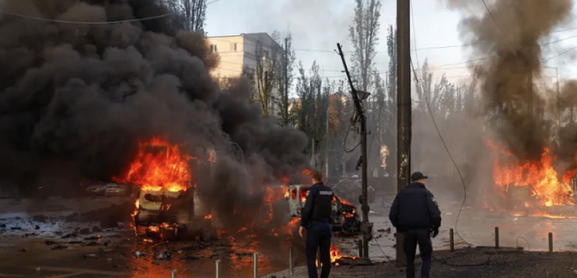 أوكرانيا: مقتل وإصابة 50 شخصًا في قصف روسي على مدينة خيرسون