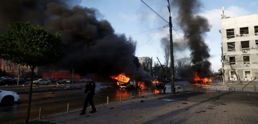 انفجارات قوية تهز كييف .. والرئاسة الأوكرانية تتحدث عن درونز روسية مفخخة