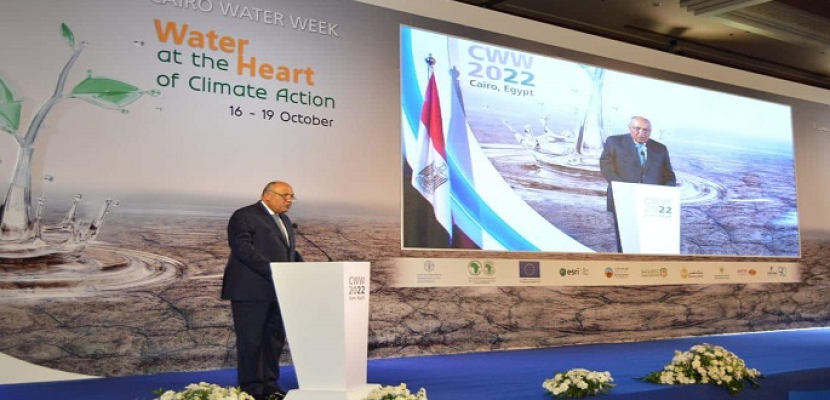 وزير الخارجية: مصر كرست جهودها لتحقيق الهدف السادس من أهداف التنمية المستدامة المعني بالمياه