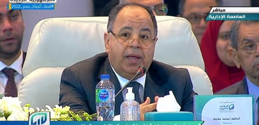 وزير المالية : الرئيس السيسي نجح فى تغيير الوجه الاقتصادى لمصر خلال ٨ سنوات