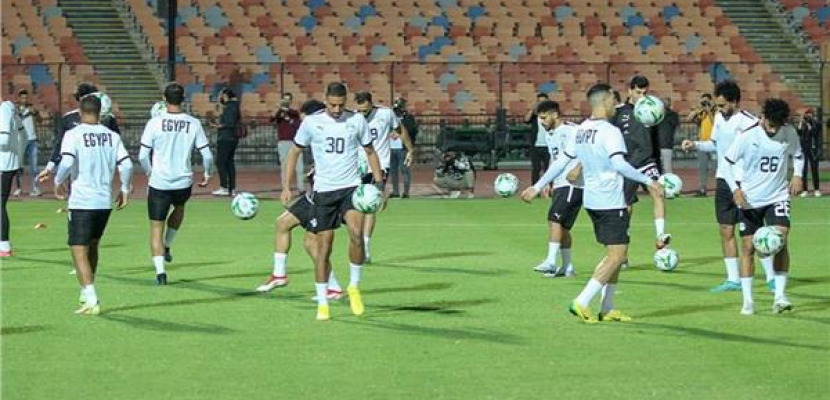 منتخب مصر يخوض ثاني تدريباته استعدادًا لودية بلجيكا