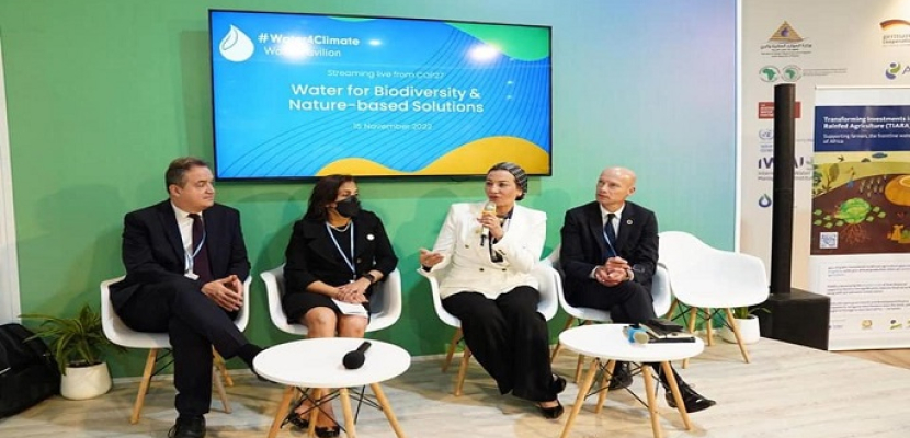 ضمن فعاليات (cop27).. وزيرة البيئة تشارك بجلسة الحلول القائمة على الطبيعة لحماية دلتا الأنهار من ارتفاع مستوى سطح البحر