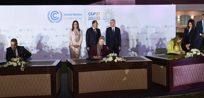 بالصور.. على هامش (COP27).. رئيس الوزراء يشهد توقيع مذكرة تفاهم بشأن إنشاء مجلس الأعمال المصري للاستدامة