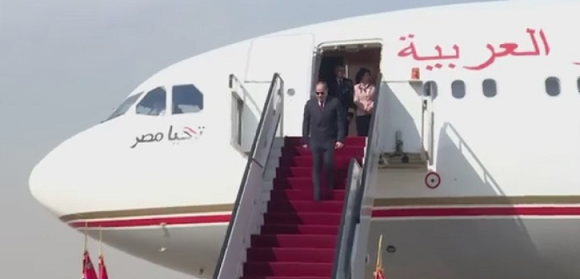 الرئيس السيسي يعود إلى أرض الوطن بعد حضوره حفل افتتاح بطولة كأس العالم لكرة القدم بالدوحة